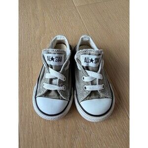 Converse Toddler Light Olive Green Gray All-Star Unisex  Size 5c 5 Toddler